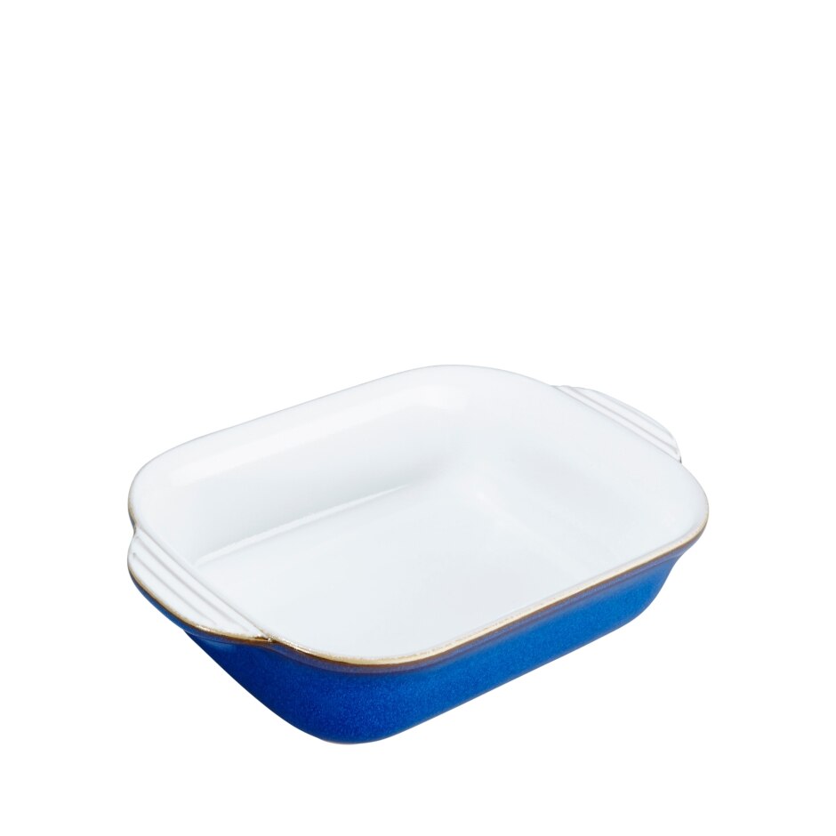 Imperial Blue Small Rectangular Oven Dish