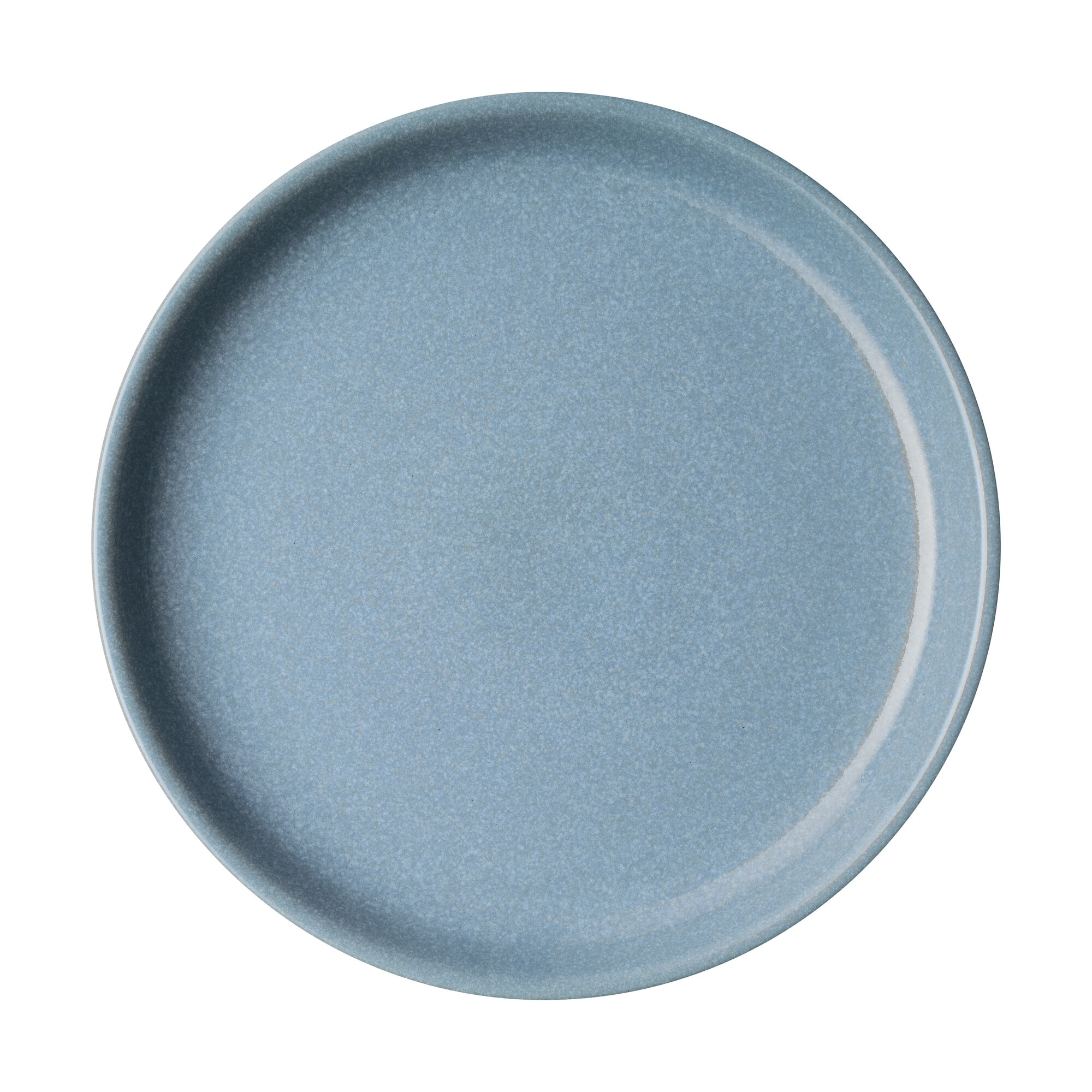 Product photograph of Elements Blue Coupe Dinner Plate from Denby Retail Ltd