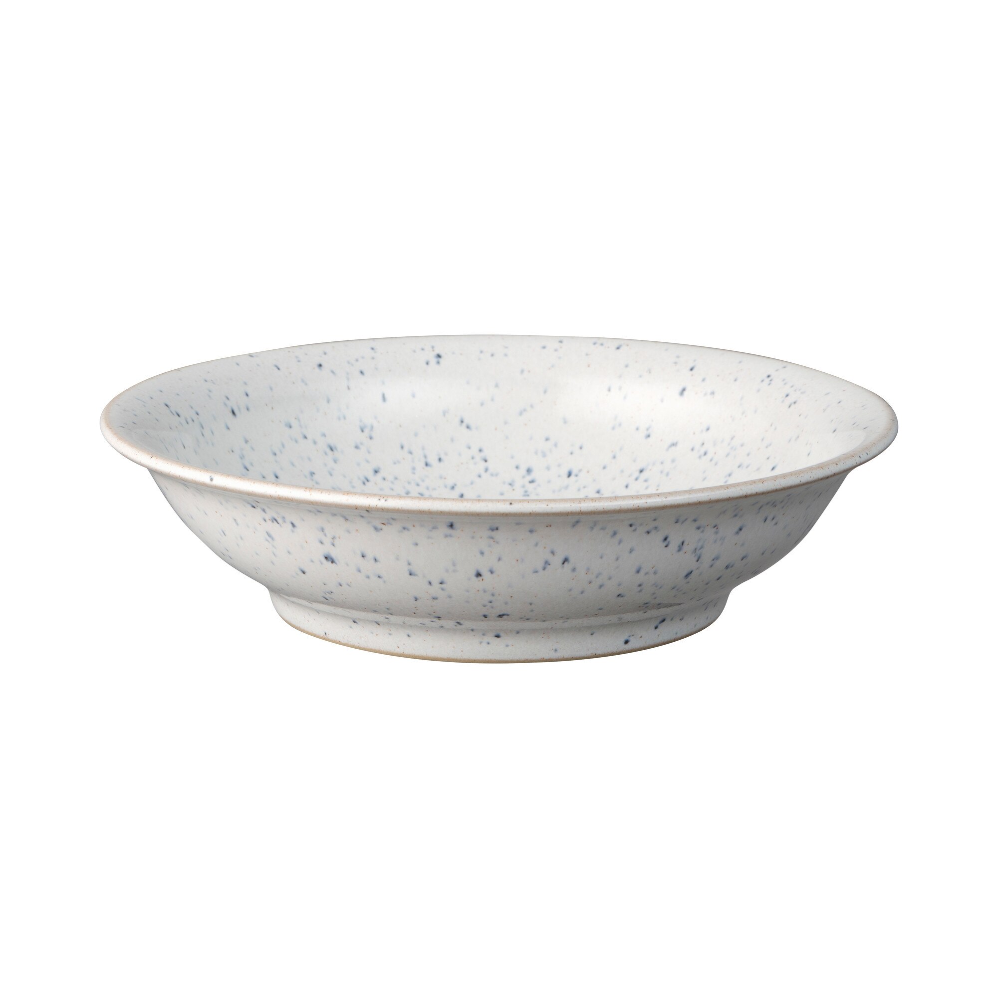 Product photograph of Studio Blue Chalk Medium Shallow Bowl Seconds from Denby Retail Ltd