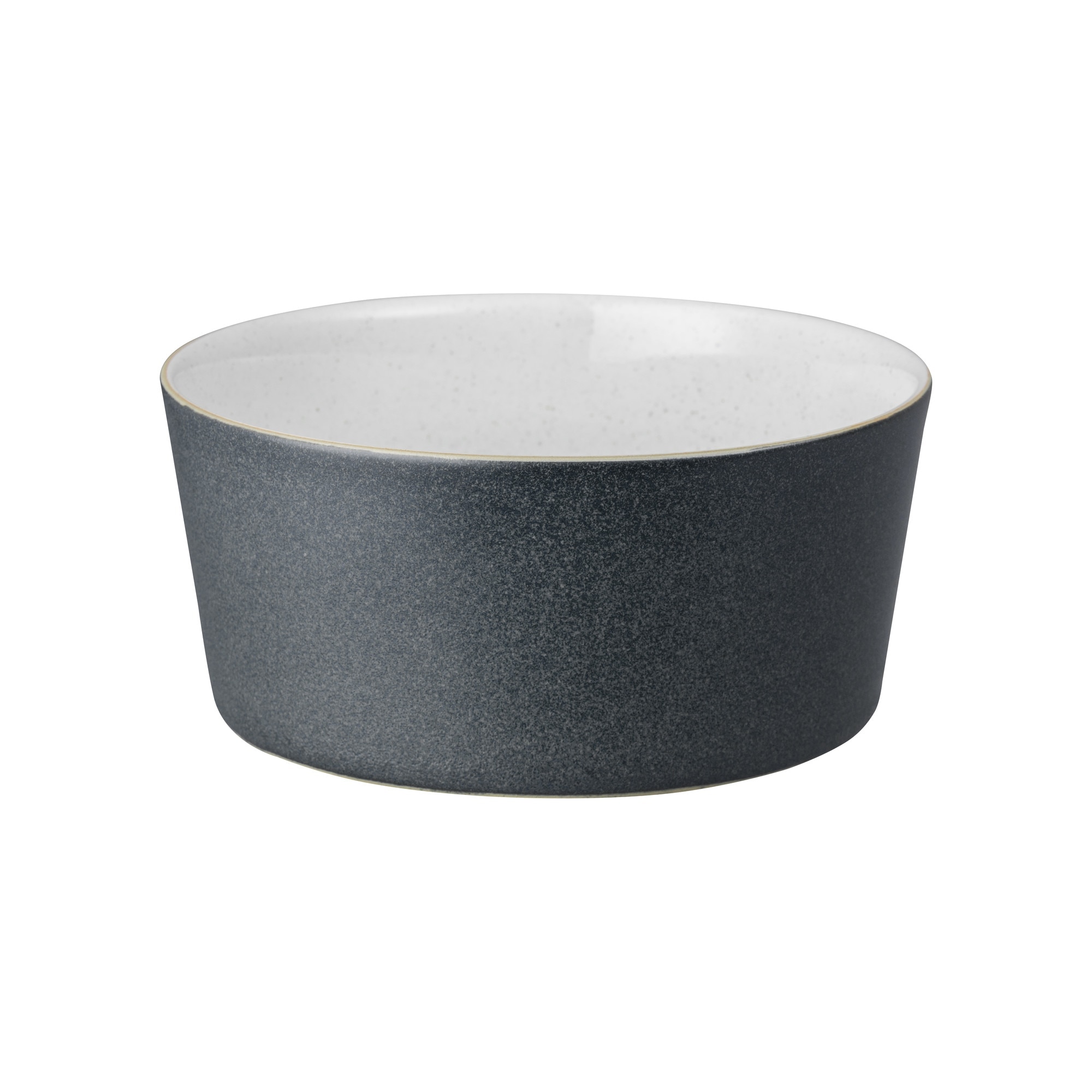 Product photograph of Impression Charcoal Blue Straight Bowl from Denby Retail Ltd