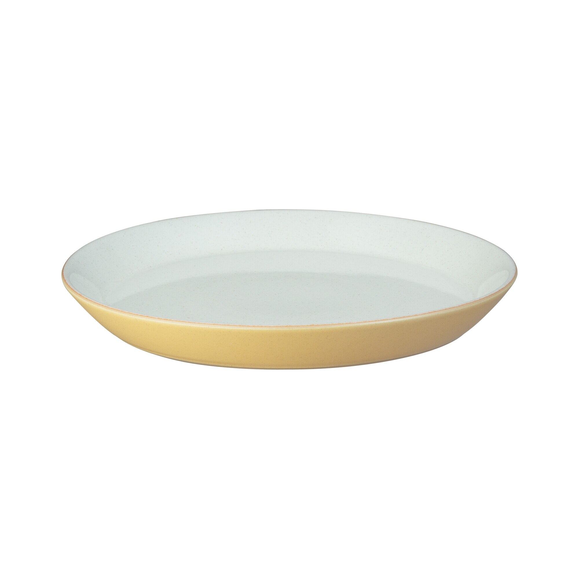 Product photograph of Impression Mustard Medium Plate Seconds from Denby Retail Ltd