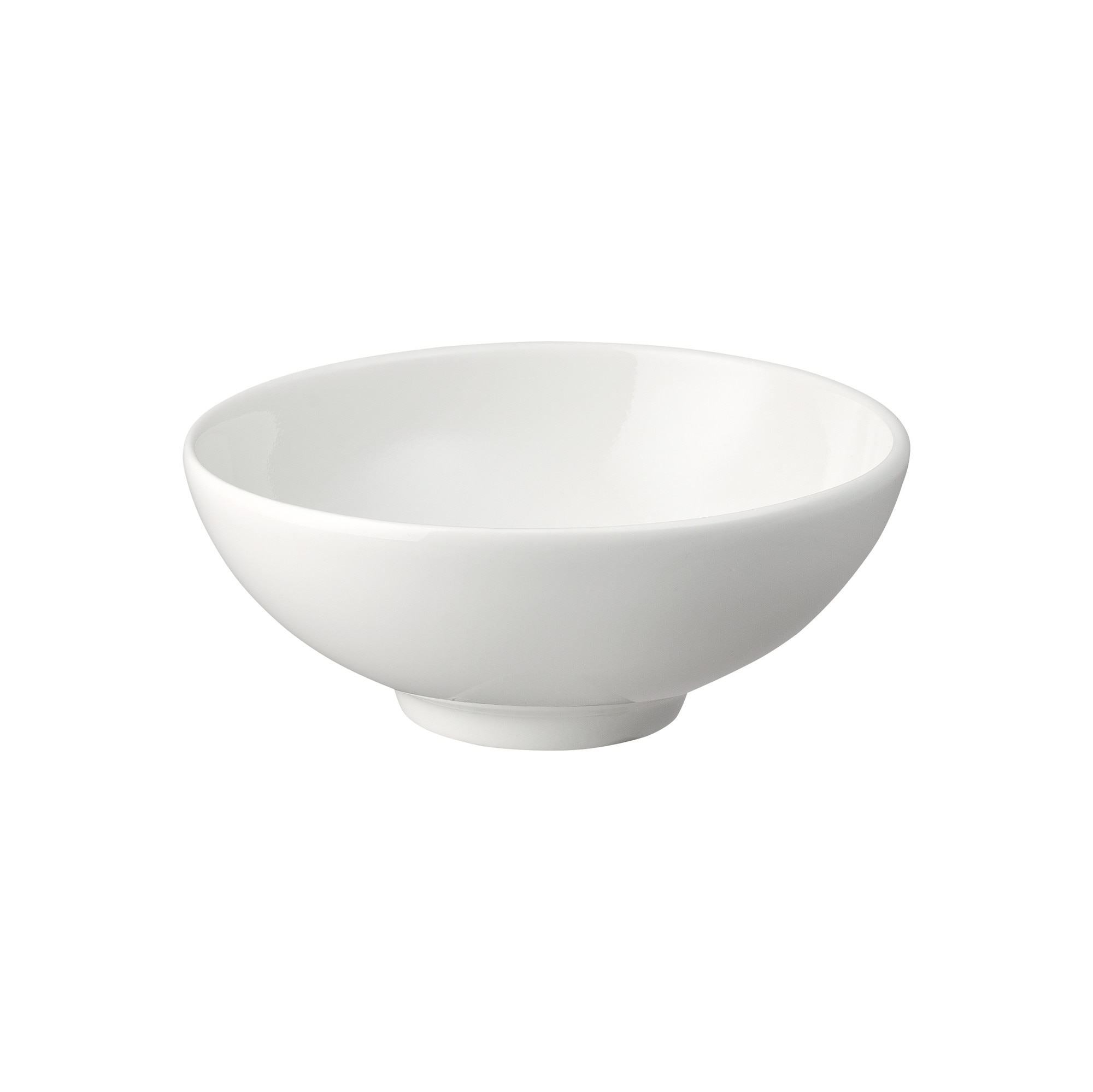Product photograph of Porcelain Classic White Small Bowl from Denby Retail Ltd