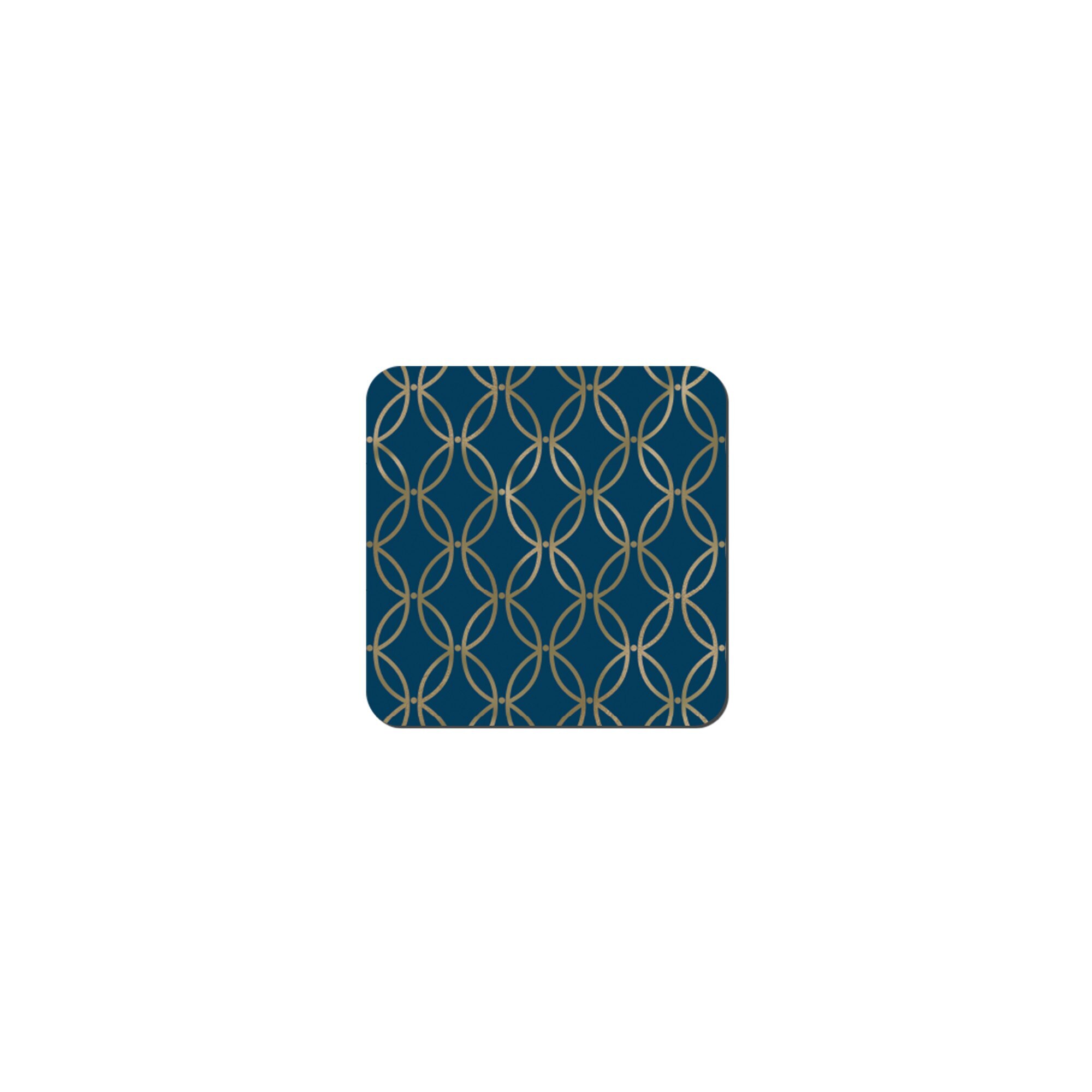 Product photograph of Denby Modern Deco Set Of 6 Coasters from Denby Retail Ltd