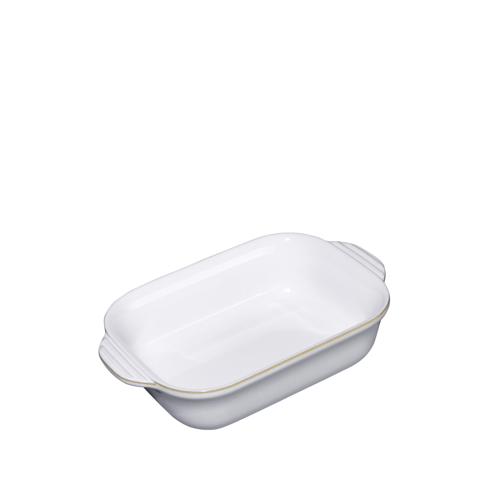 Product photograph of Natural Canvas Small Rectangular Oven Dish Seconds from Denby Retail Ltd