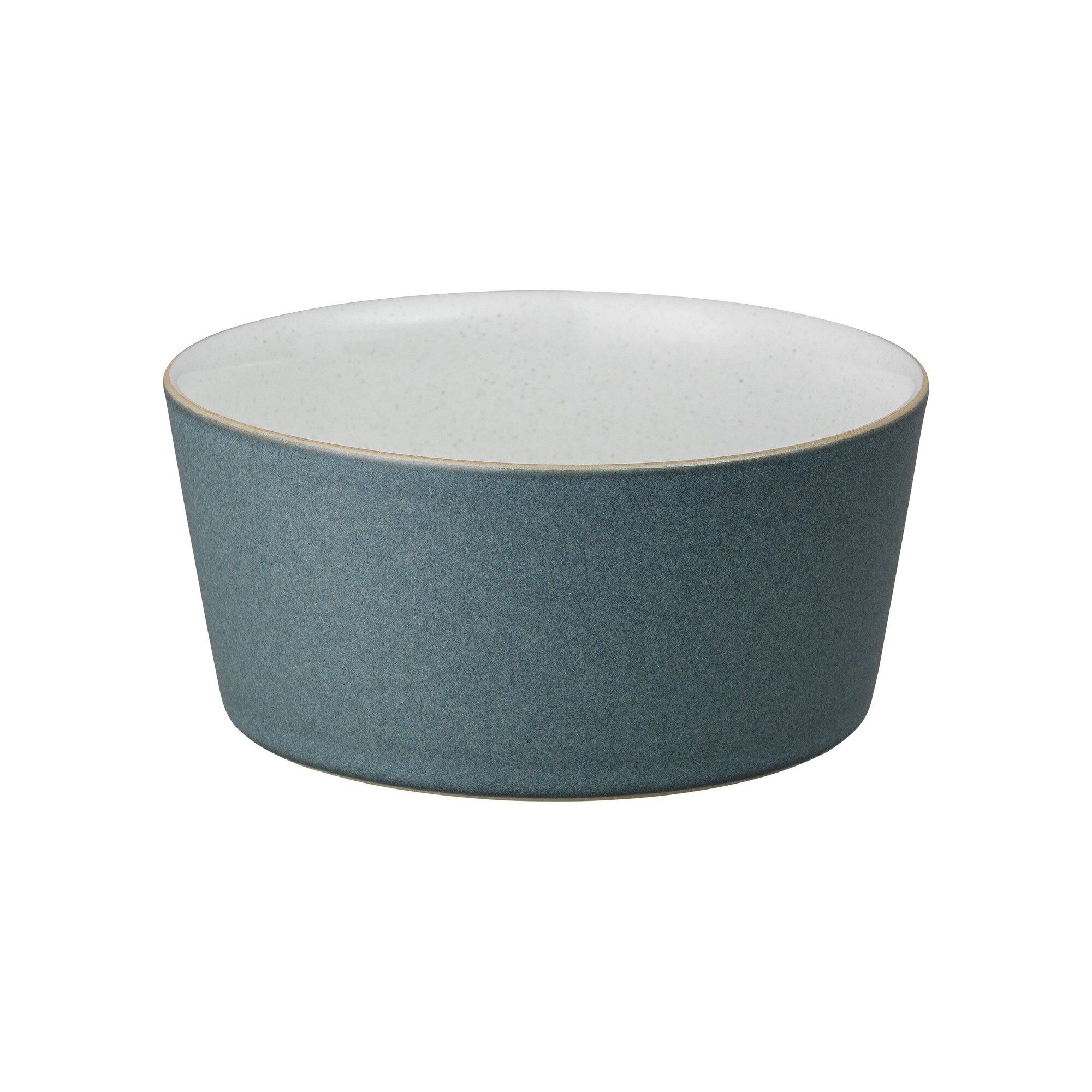Product photograph of Impression Charcoal Blue Straight Bowl Seconds from Denby Retail Ltd