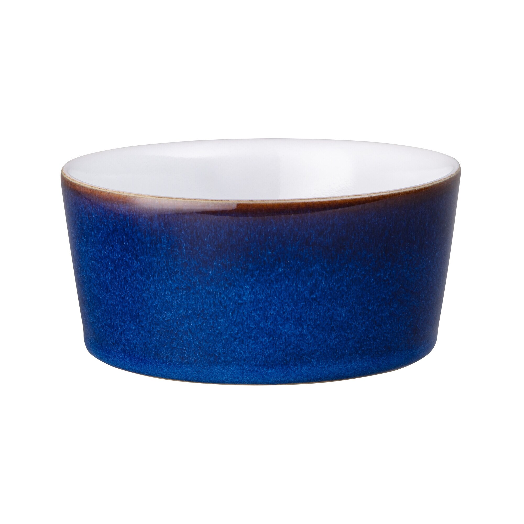 Product photograph of Imperial Blue Straight Rice Bowl Seconds from Denby Retail Ltd