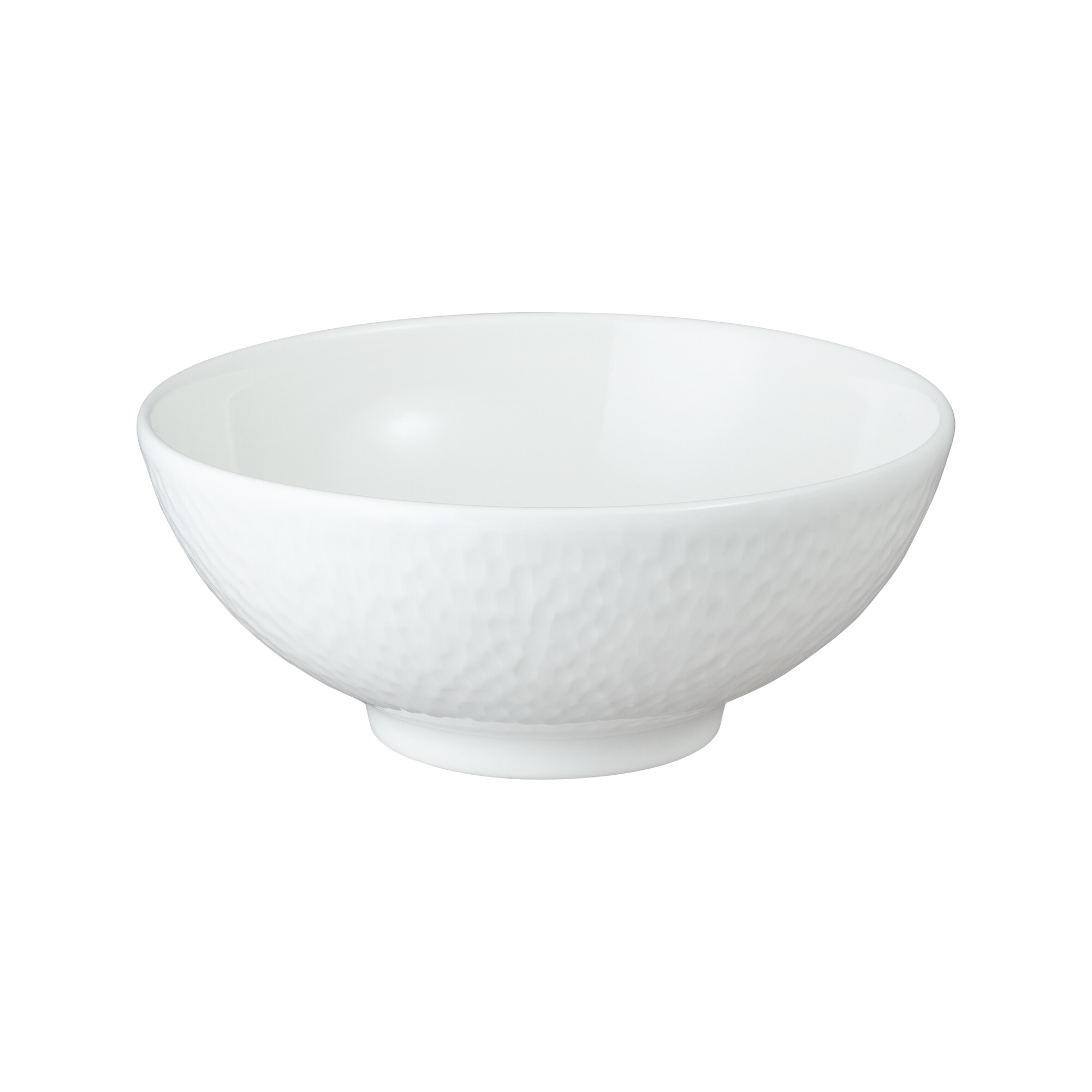 Product photograph of Porcelain Carve White Cereal Bowl Seconds from Denby Retail Ltd