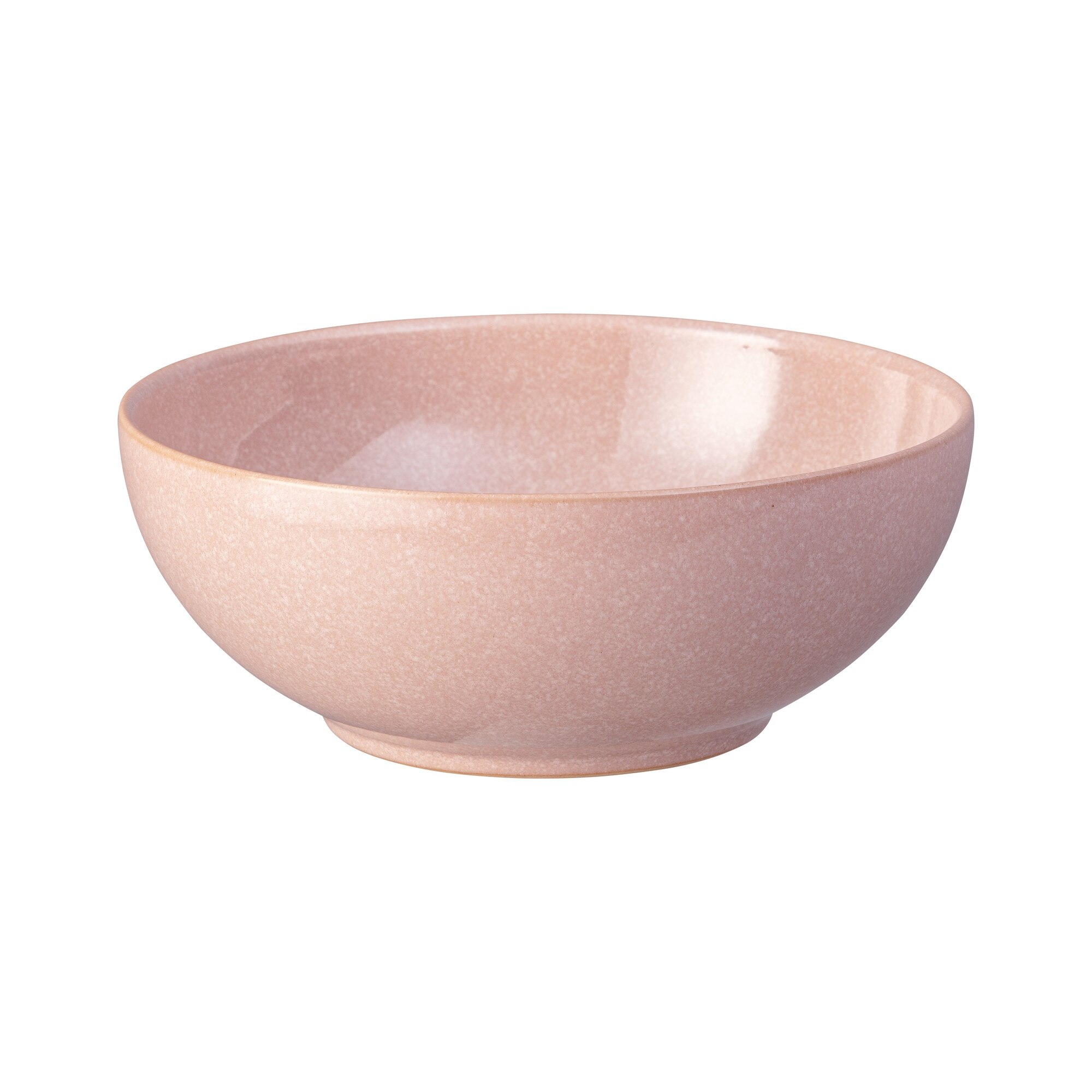Product photograph of Quartz Rose Pink Coupe Cereal Bowl Seconds from Denby Retail Ltd