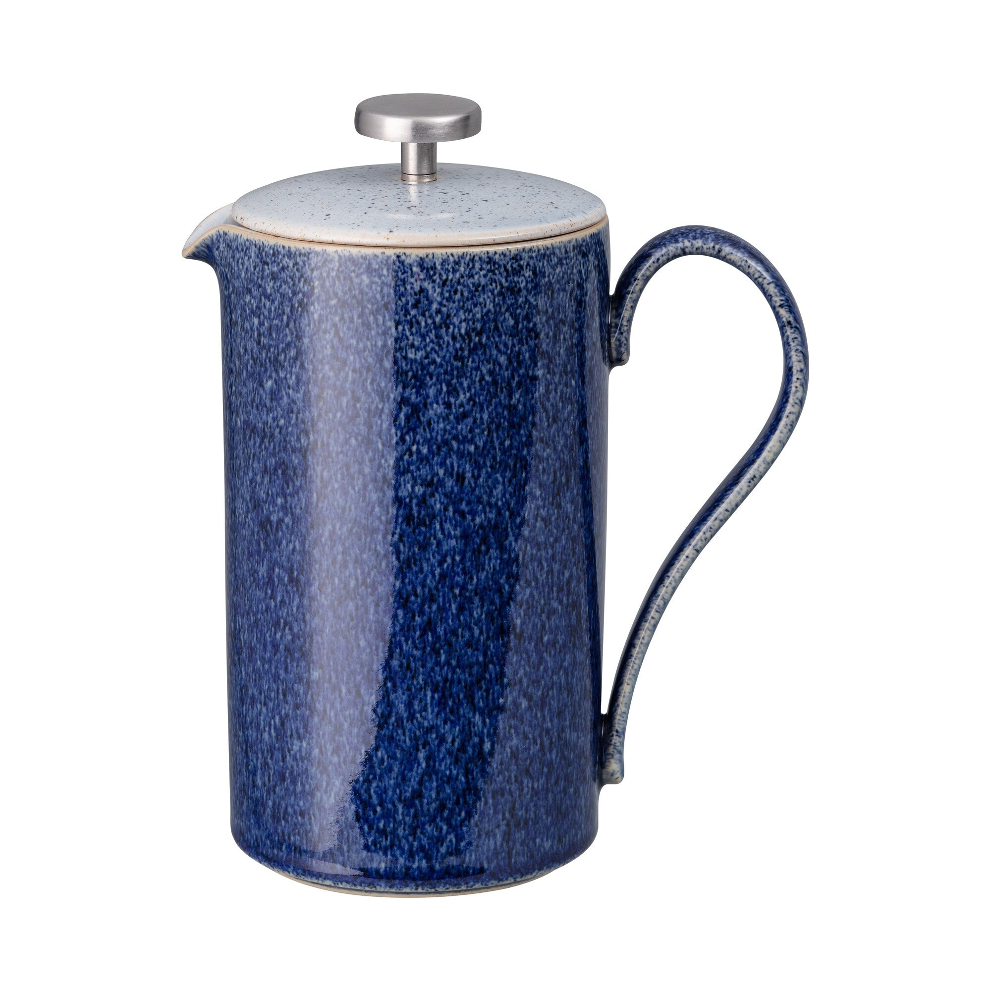 Product photograph of Studio Blue Cobalt Brew Cafetiere from Denby Retail Ltd