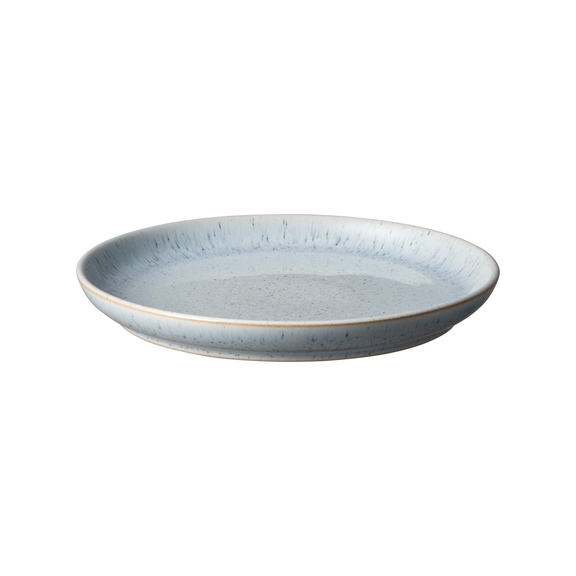 Product photograph of Studio Blue Pebble Medium Coupe Plate Seconds from Denby Retail Ltd