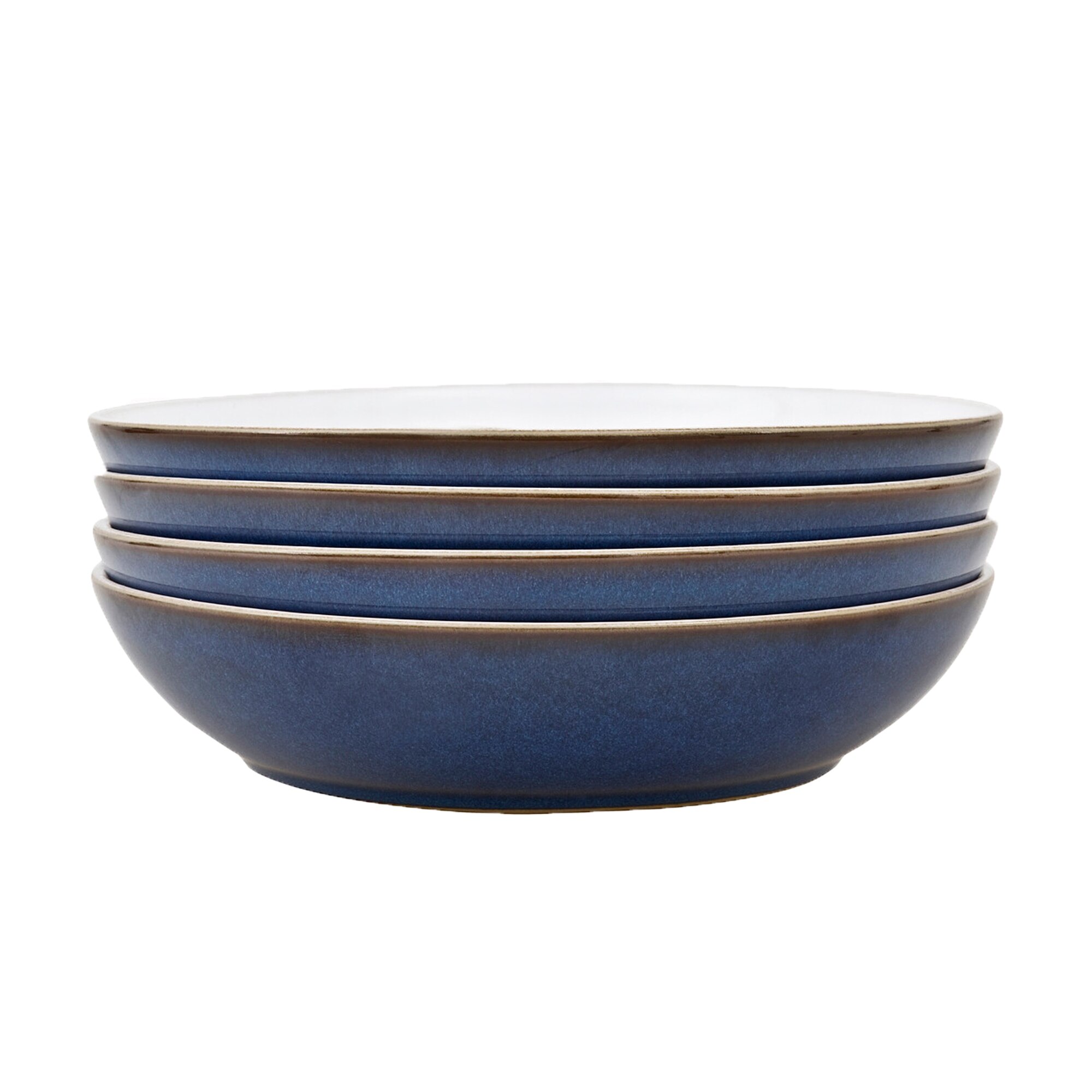 Product photograph of Imperial Blue 4 Piece Pasta Bowl Set from Denby Retail Ltd