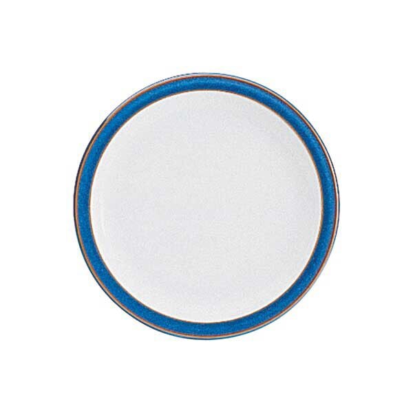 Product photograph of Imperial Blue Medium Plate Seconds from Denby Retail Ltd