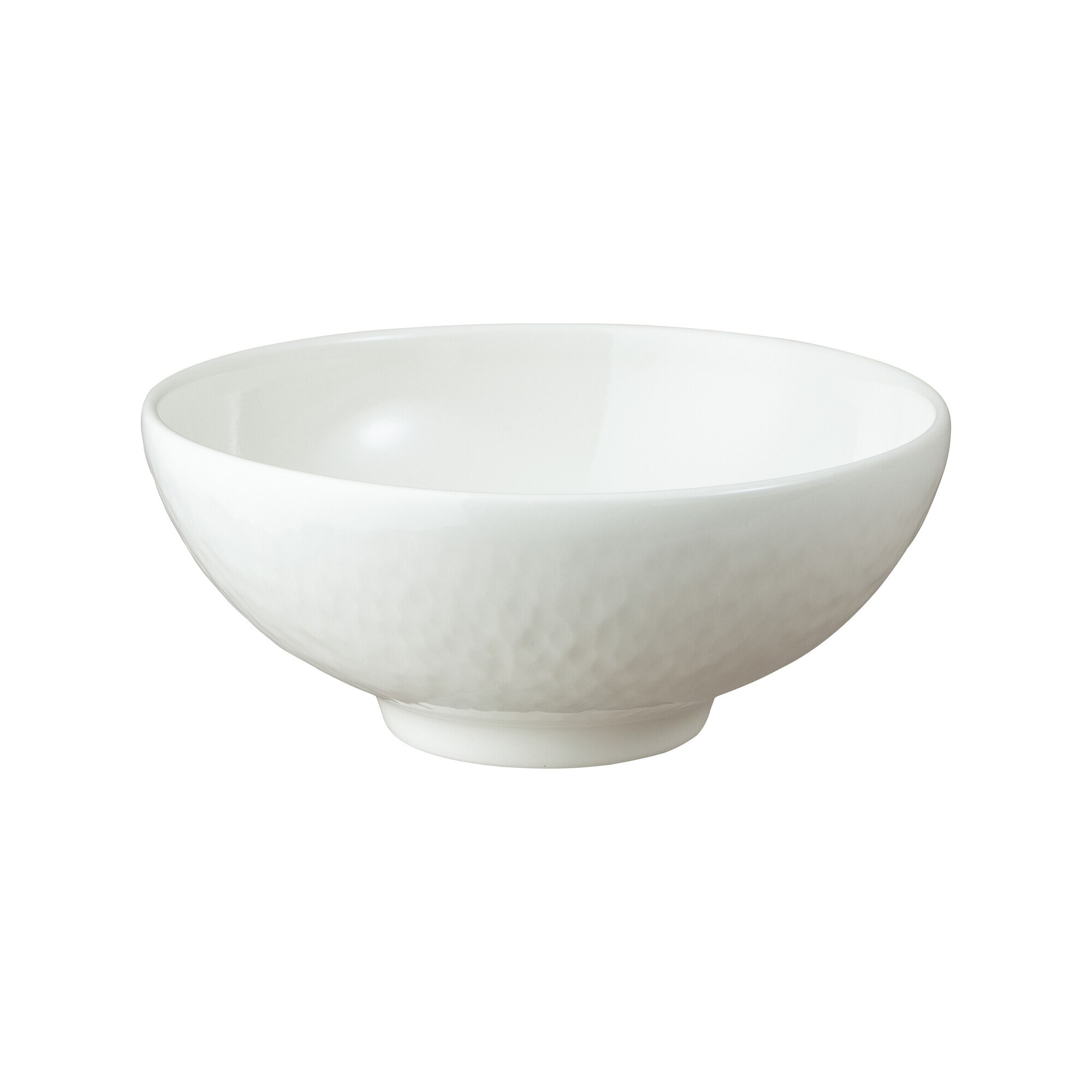 Product photograph of Porcelain Carve White Small Bowl Seconds from Denby Retail Ltd