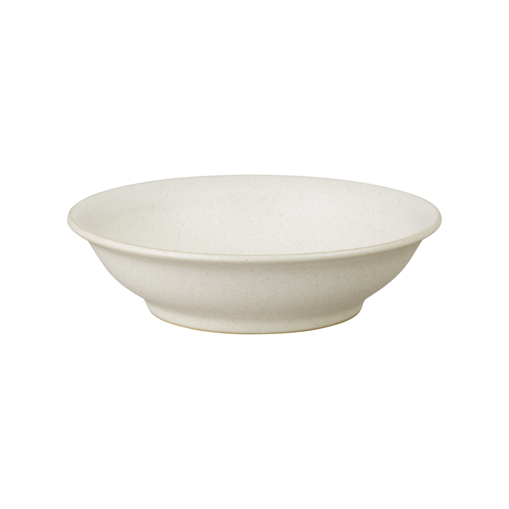 Product photograph of Impression Cream Medium Shallow Bowl from Denby Retail Ltd