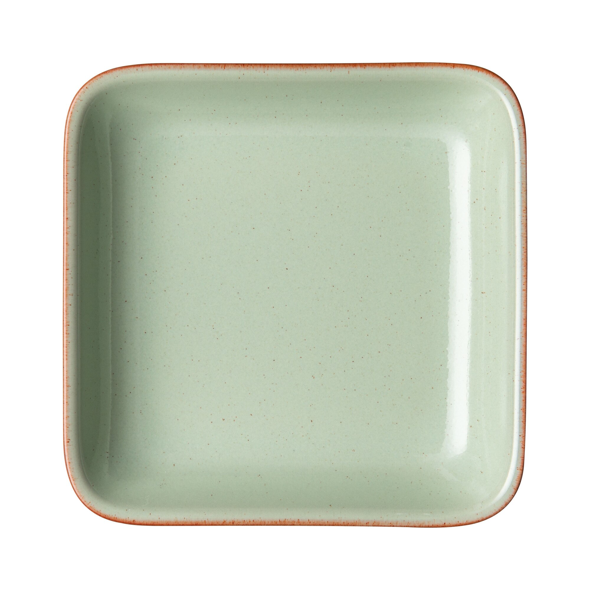 Product photograph of Heritage Orchard Small Square Plate Seconds from Denby Retail Ltd