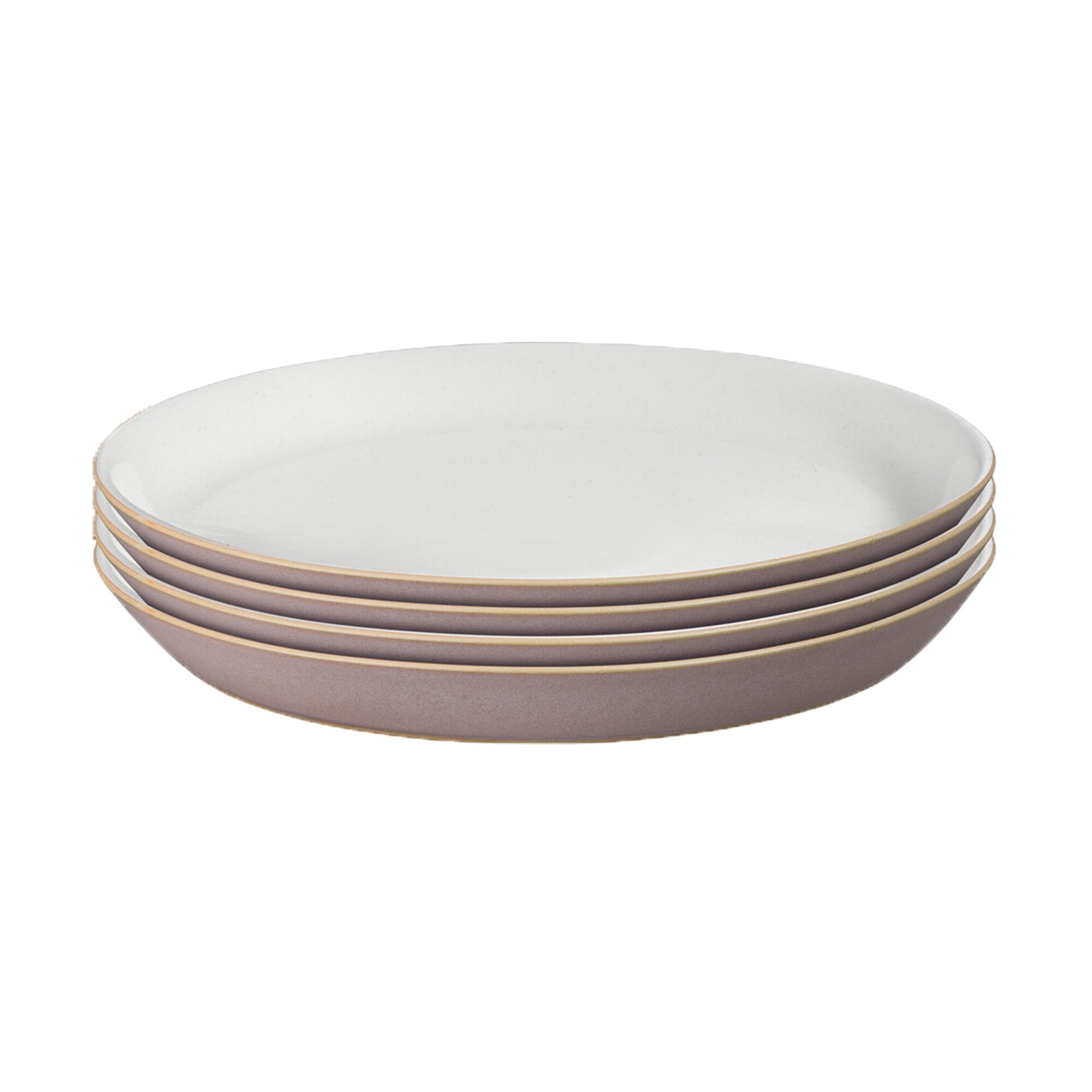 Product photograph of Impression Pink Set Of 4 Dinner Plates from Denby Retail Ltd