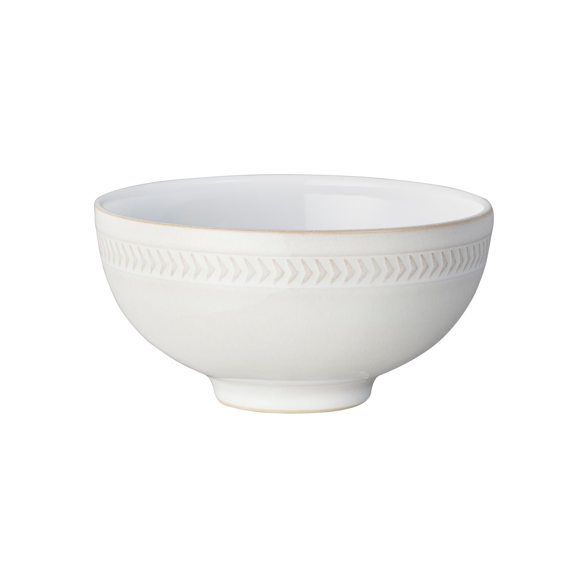 Product photograph of Natural Canvas Textured Rice Bowl from Denby Retail Ltd