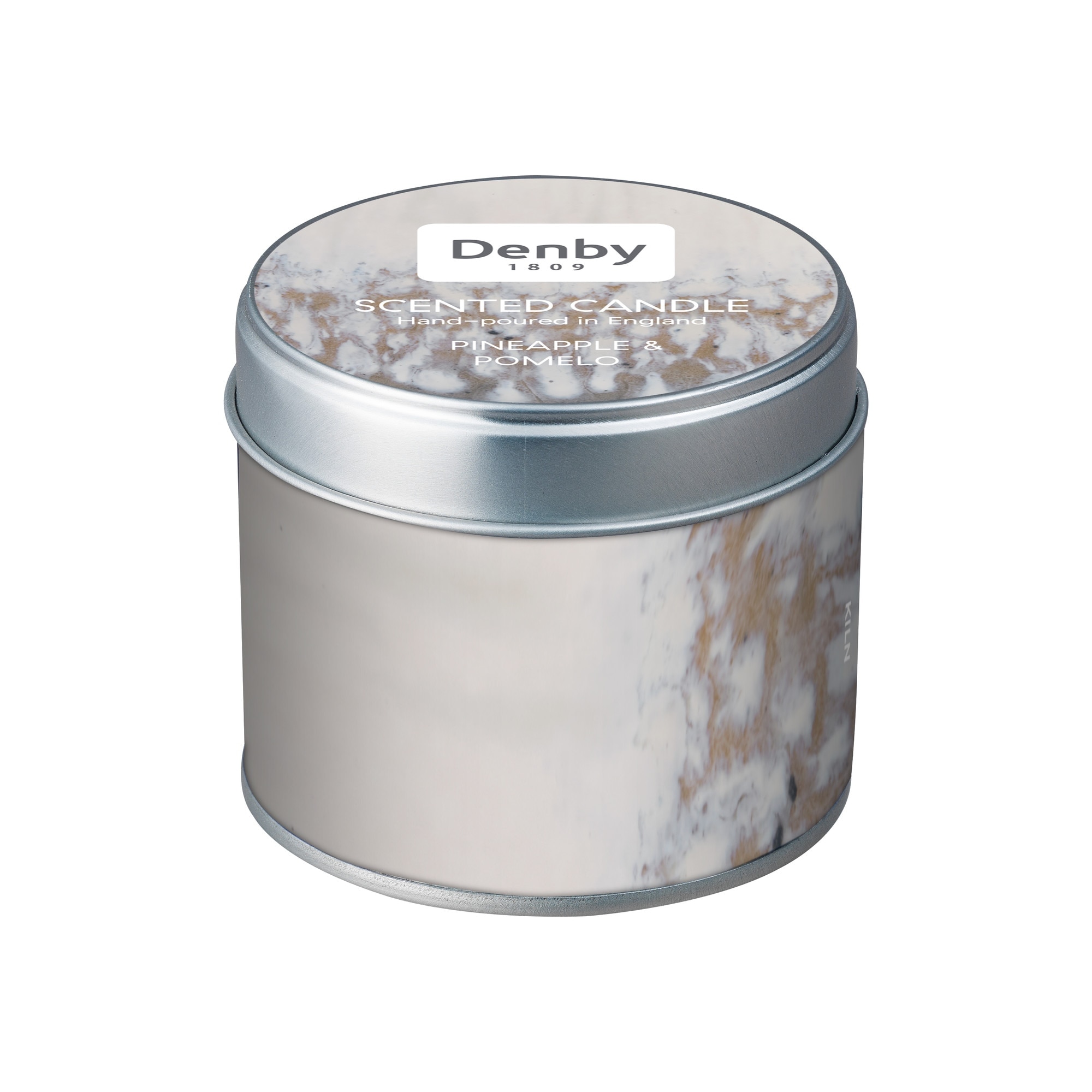 Product photograph of Kiln Candle Tin By Denby from Denby Retail Ltd