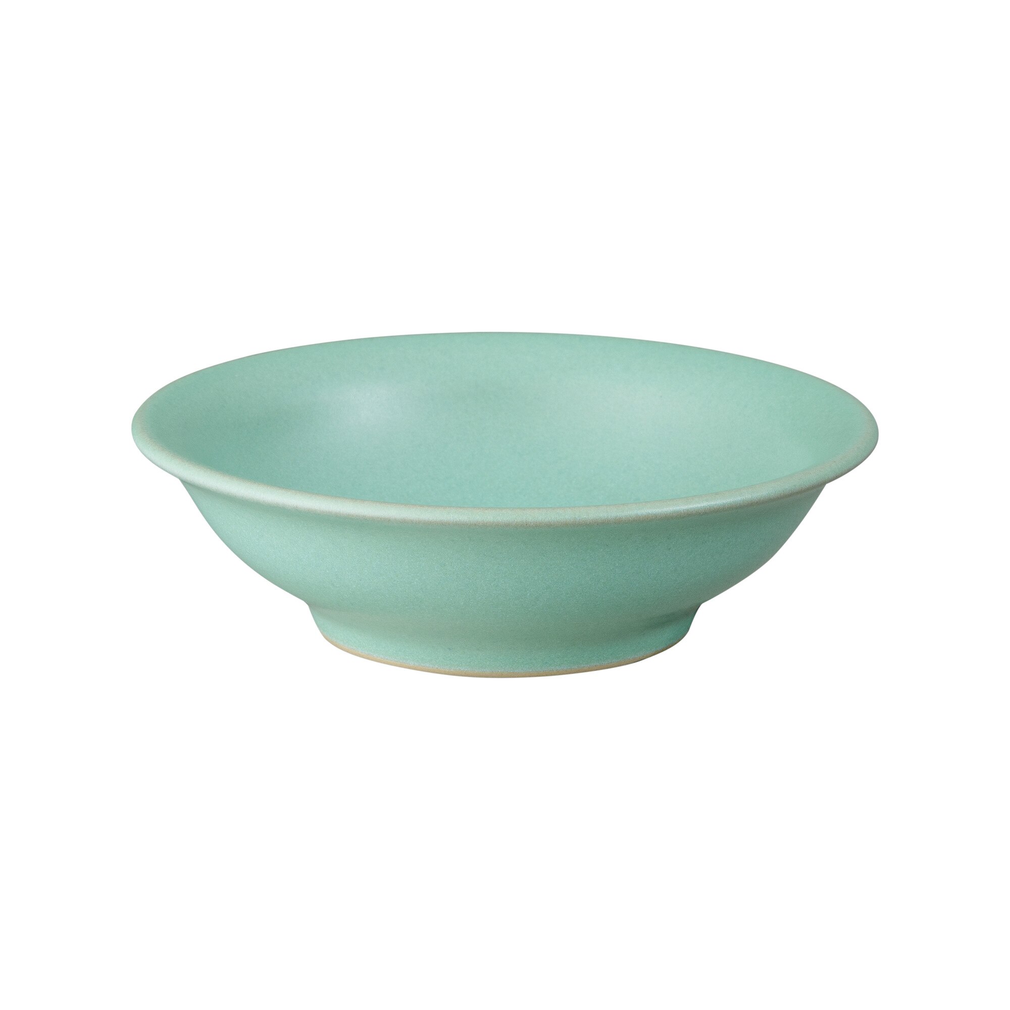 Product photograph of Impression Mint Small Shallow Bowl from Denby Retail Ltd