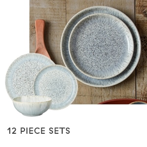 Buy Denby 12 Piece Cream Impression Cream Tableware Set from the Next UK  online shop